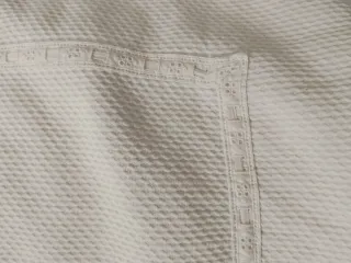 Funda de cojín antigua rectangular