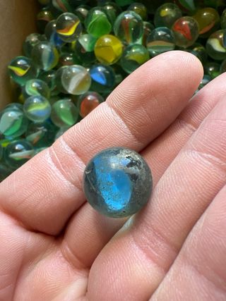 Lote de canicas de cristal