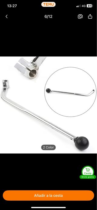 Palanca de cambio de marchas para moto