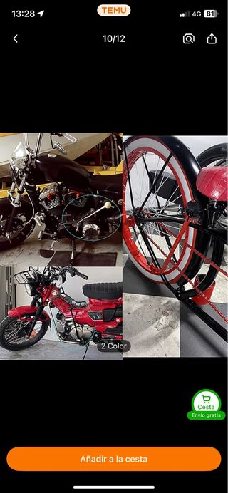 Palanca de cambio de marchas para moto