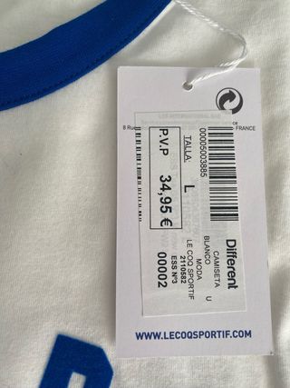 Camiseta Le Coq Sportif Hombre Talla L
