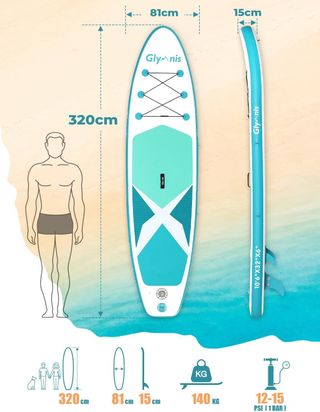 Tabla Paddle Surf Glynis 10'6 Azul