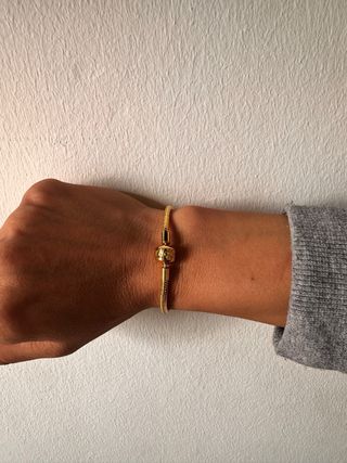 Pulsera Pandora 20cm Dorada