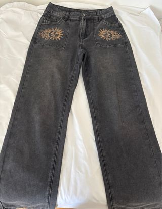 Pack 2 Vaqueros Talla 38 Estampados