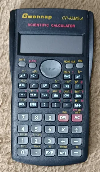 Calculadora Científica Gwennap GP-82MS-A Negra
