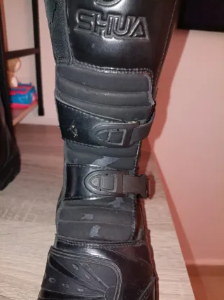 Botas de Moto Negras