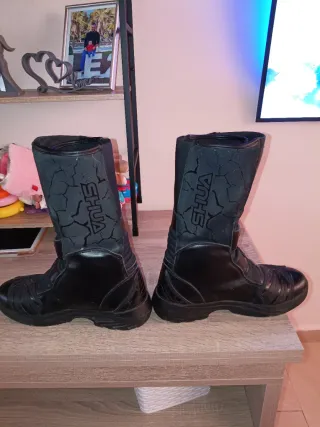Botas de Moto Negras