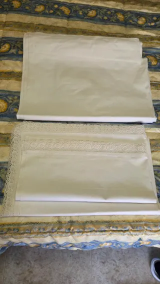 Juego de sábanas Viuda del Torral nuevas