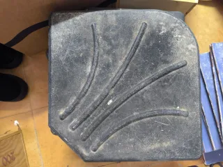4 Bases de hormigón para sombrilla, no rellenables