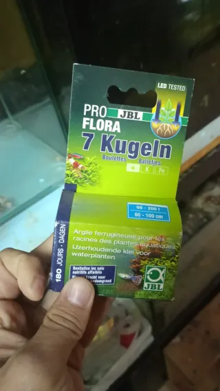 Abono JBL Proflora 7 Kugeln plantas acuario