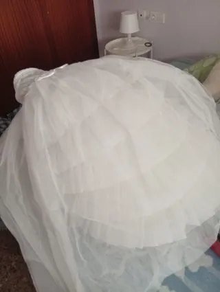 Cancan fallera blanco 1'05