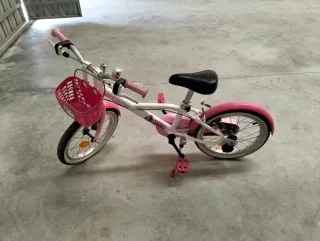 Bici per bambine 16 pollici rosa