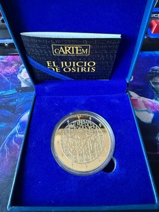Moneda Egipto Bañada en Oro 24k