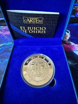 Moneda Egipto Bañada en Oro 24k