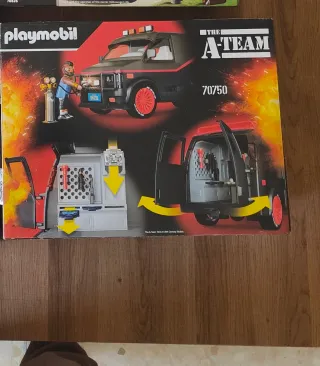 Playmobil Equipo-A Van 70750