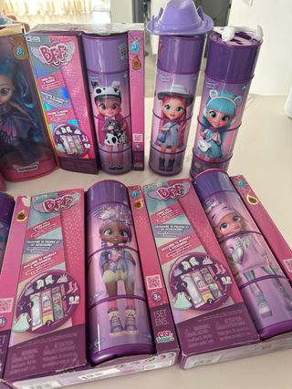 Muñecas Bebés Llorones BFF con sus accesorios