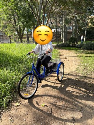 Triciclo Adulto Plegable 24 Pulgadas