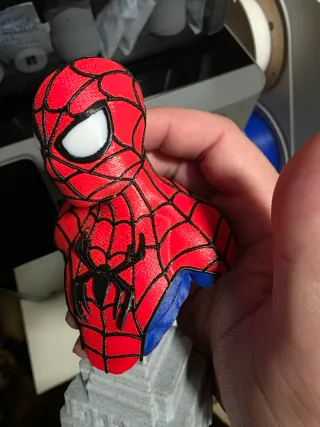 Busto Spiderman 3D