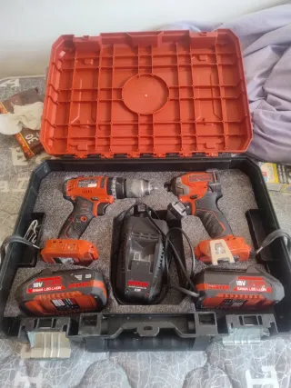 2 maquinas taladro Percutor Stayer L20 2.0Ah