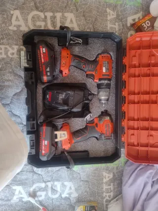 2 maquinas taladro Percutor Stayer L20 2.0Ah