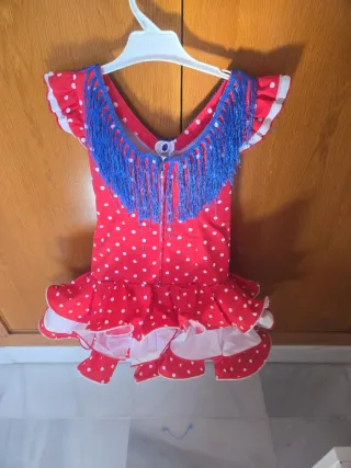 Traje Flamenca Niña Talla 6