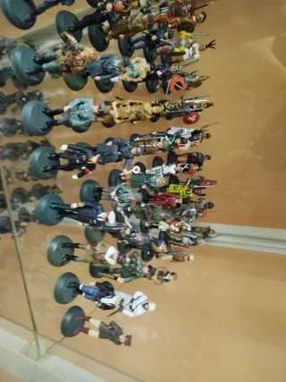 Soldati di piombo, collezione di 60 unità