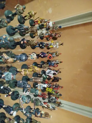 Soldati di piombo, collezione di 60 unità