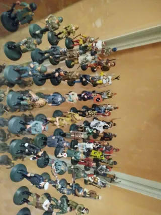 Soldati di piombo, collezione di 60 unità