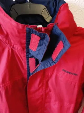 Chaqueta chubasquero BOOMERANG roja 14 años