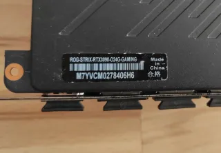 Tarjeta Gráfica Rtx 3090 ASUS Rog Strix Gaming Oc