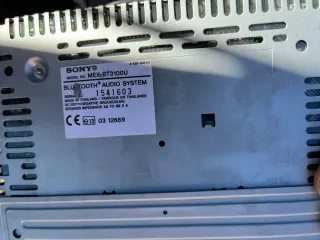 Radio Sony MEX-BT3100U Bluetooth USB AUX