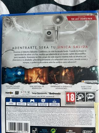 The Evil Within 2 PS4 Videojuego