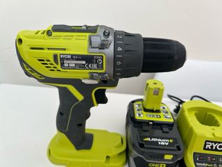 Taladro Ryobi 18V con Batería y Cargador