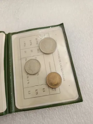 pruebas numismaticas pesetas españa