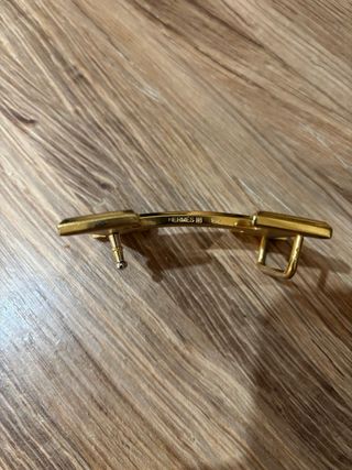 Hebilla Hermes 18K Dorada