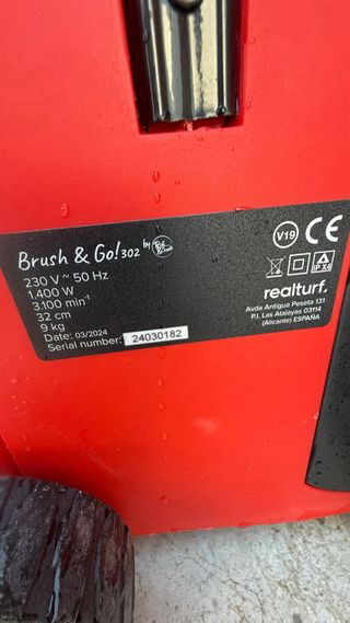 Barredora césped artificial Renomaster (Electrica)