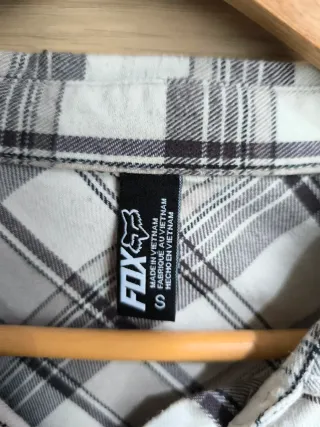 Camisa Fox cuadros talla S