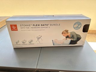 Bañera Stokke Flexi Bath con patas y hamaca
