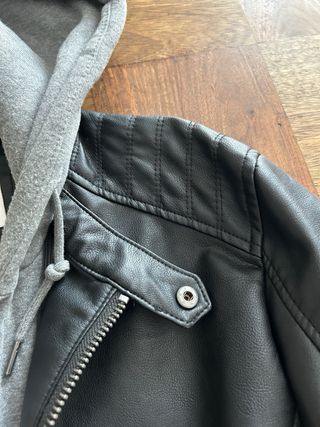 Chaqueta efecto cuero y sudadera Springfield T. L