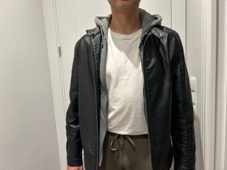 Chaqueta efecto cuero y sudadera Springfield T. L