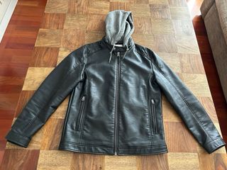 Chaqueta efecto cuero y sudadera Springfield T. L