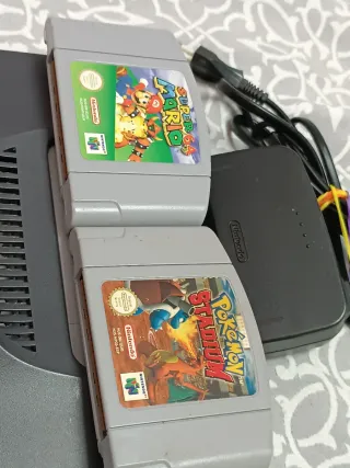 Nintendo 64 Gris + Mario y Pokémon