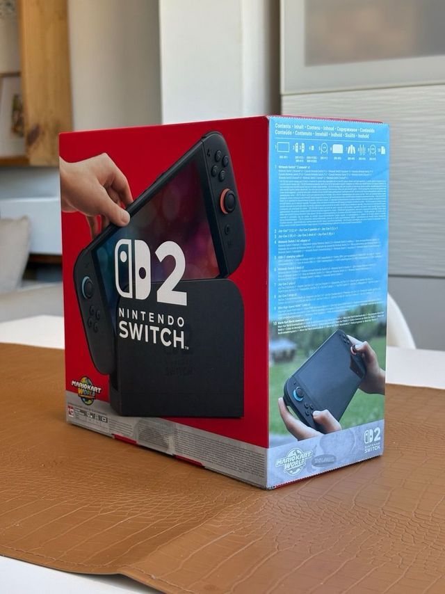 SELLADA Nintendo Switch 2 + Mario Kart World