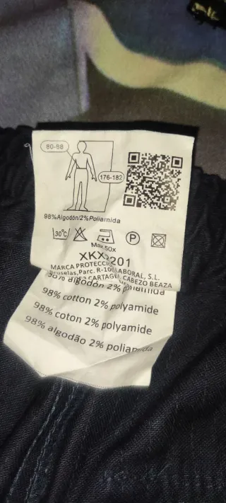 Pantalón L 42 44 ignífugo