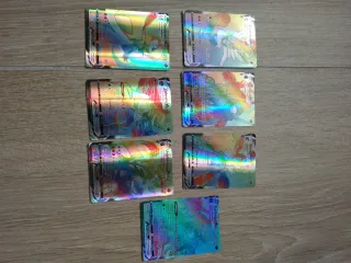 Cromos Pokémon VMAX Arcoíris