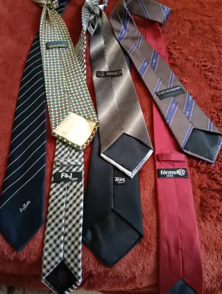 Lote de 7 Corbatas