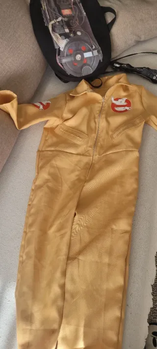 Disfraz Cazafantasmas Talla 123cm con mochila