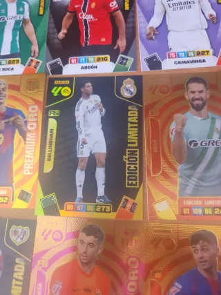 Lote 14 cromos Panini LaLiga 2025/2026