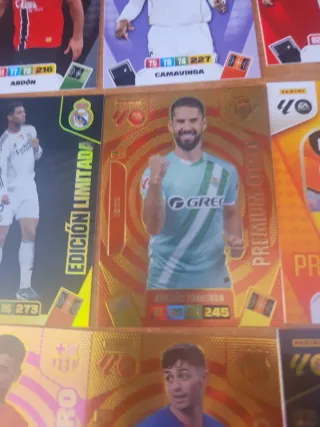 Lote 14 cromos Panini LaLiga 2025/2026