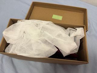 Zapatos de tacón rojos para mujer